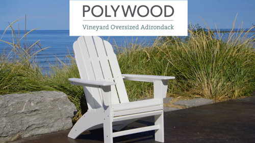 POLYWOOD Vineyard Curveback Resin Adirondack Chair Reviews